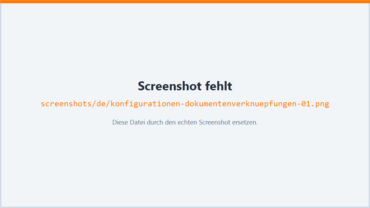 Dokumentenverknüpfungen