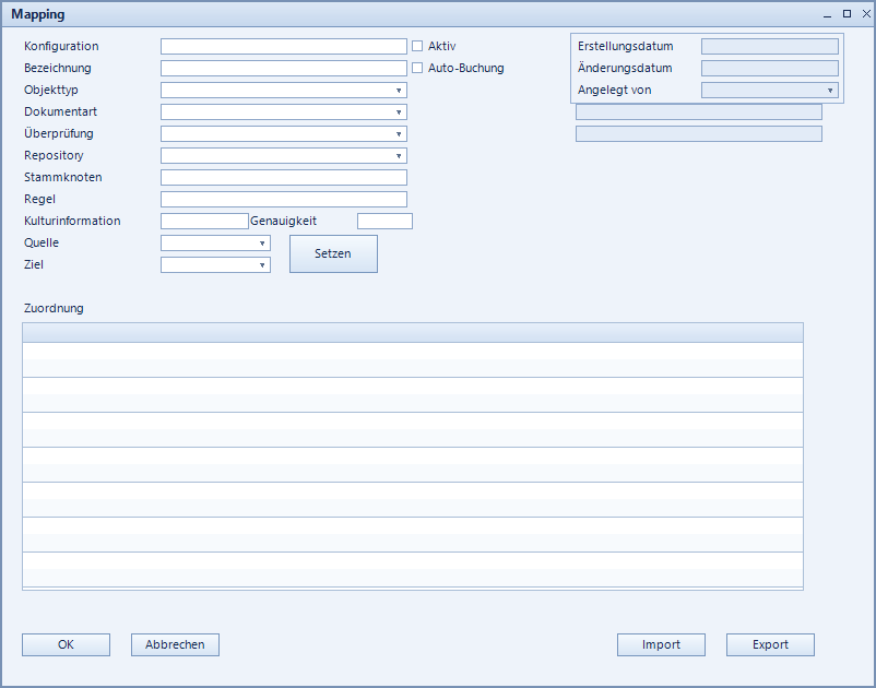 ECM-Mapping