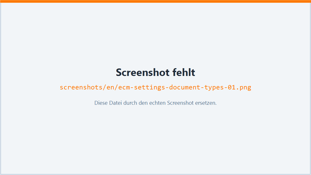 Document types